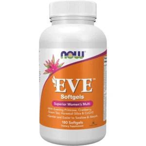 EVE MULTIVITAMÍNICO PARA MUJER NOW FOODS 180 CÁPSULAS BLANDAS