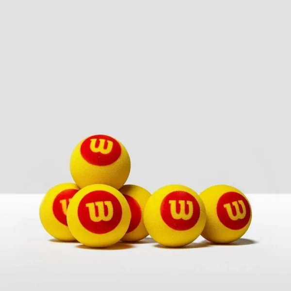 PELOTA DE TENNIS STARTED ESPUMA WILSON SQUASH 6 UND