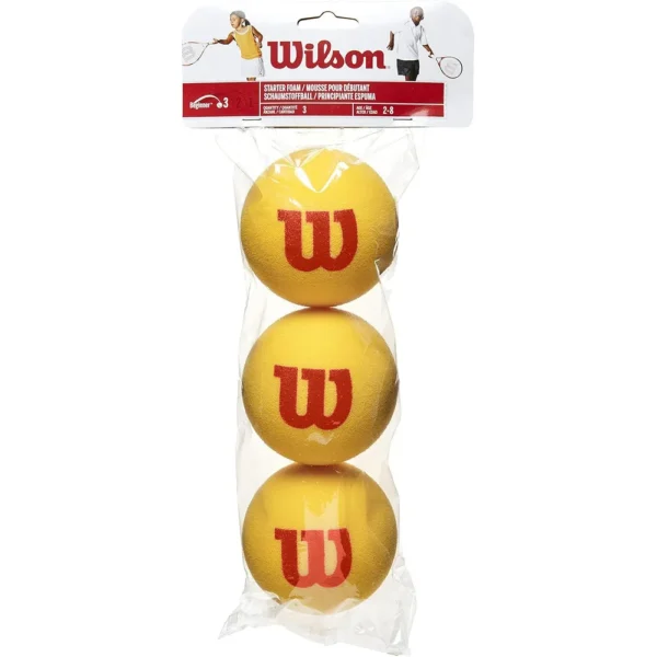 b003j6qw6i_1.webp PELOTA DE TENNIS STARTED ESPUMA WILSON SQUASH 3 UND