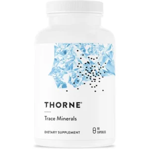 MINERALES TRAZA THORNE ZINC + BORO + SELENIO + CROMO + MANGANESO 90 CÁPSULAS