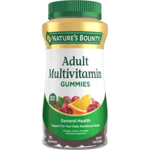 MULTIVITAMÍNICO ADULTOS NATURE'S BOUNTY 75 GOMITAS