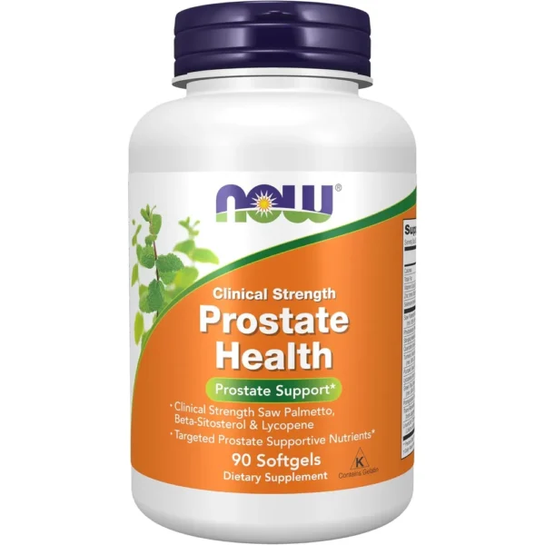 PROSTATE HEALTH NOW FOODS 90 CÁPSULAS BLANDAS