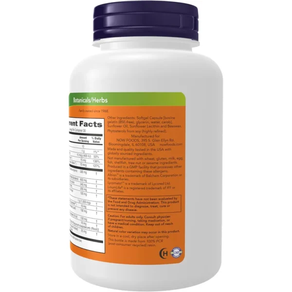 PROSTATE HEALTH NOW FOODS 90 CÁPSULAS BLANDAS