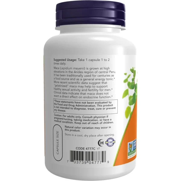 b003o1numc_3.webp MACA RAW NOW FOODS 750 MG 90 CÁPSULAS