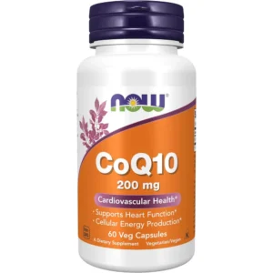 COQ10 NOW FOODS 200 MG 60 CÁPSULAS | PACK 2
