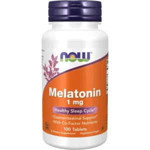 MELATONINA NOW FOODS 1 MG TR COMPLEX 100 TABLETAS | PACK 2