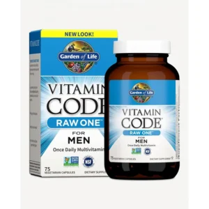 MULTIVITAMÍNICO GARDEN OF LIFE VITAMIN CODE RAW ONE FOR MEN 75 CÁPSULAS