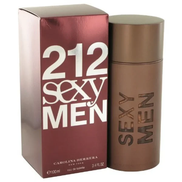 PERFUME CAROLINA HERRERA 212 MEN SEXY EDT 3.3 OZ / 100 ML