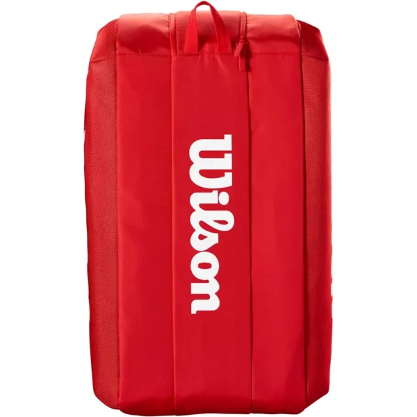 BOLSO WILSON SUPER TOUR 2025 RED CAPACIDAD 16 RAQUETAS
