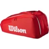 BOLSO WILSON SUPER TOUR 2025 RED CAPACIDAD 9 RAQUETAS