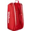 BOLSO WILSON SUPER TOUR 2025 RED CAPACIDAD 9 RAQUETAS
