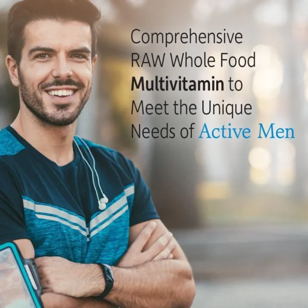 MULTIVITAMÍNICO GARDEN OF LIFE VITAMIN CODE RAW ONE FOR MEN 30 CÁPSULAS