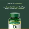 VITAMINA D3 NATURE'S BOUNTY 1000 UI 350 CÁPSULAS BLANDAS