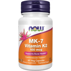 VITAMINA K2 MK-7 NOW FOODS 100 MCG 60 CÁPSULAS