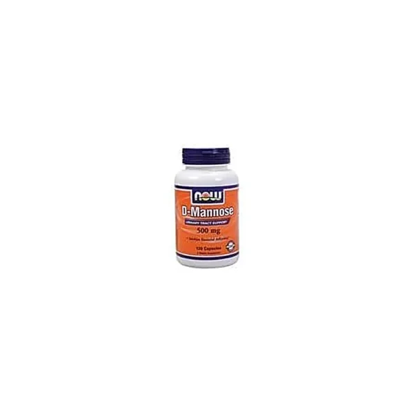 D-MANOSA NOW FOODS 500 MG 120 CÁPSULAS | PACK 3
