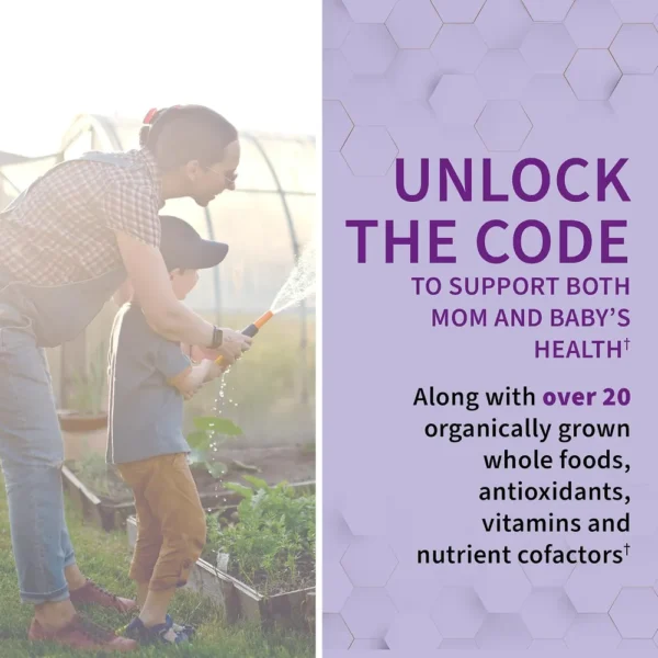 MULTIVITAMÍNICO GARDEN OF LIFE VITAMIN CODE RAW PRENATAL 30 CÁPSULAS