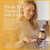 VITAMINA D3 GARDEN OF LIFE VITAMIN CODE RAW 5000 UI 60 CÁPSULAS