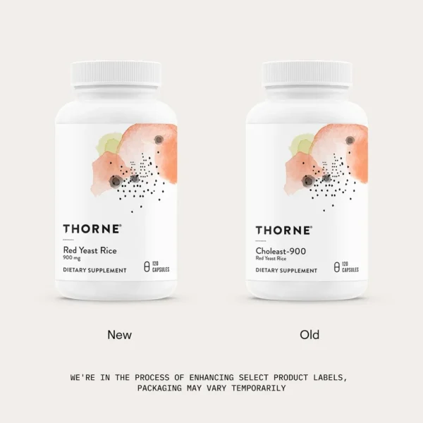 RED YEAST RICE THORNE 900 MG 120 CÁPSULAS