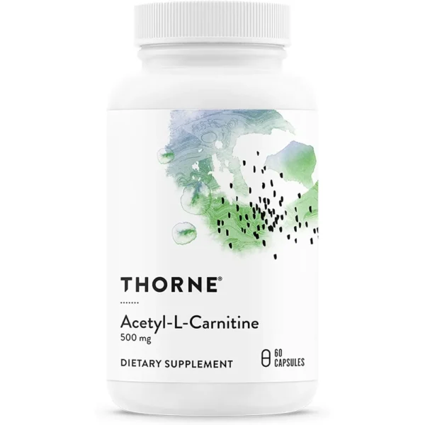 ACETIL-L-CARNITINA THORNE 500 MG 60 CÁPSULAS