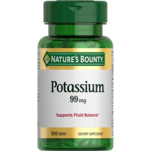 POTASIO NATURE'S BOUNTY 99 MG 100 TABLETAS