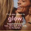CABELLO PIEL Y UÑAS EXTRA STRENGTH NATURE'S BOUNTY + BIOTINA 5000 MCG 150 CÁPSULAS BLANDAS