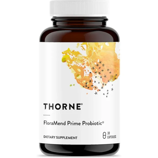 PROBIÓTICO FLORAMEND PRIME THORNE 5 MIL MILLONES UFC 30 CÁPSULAS