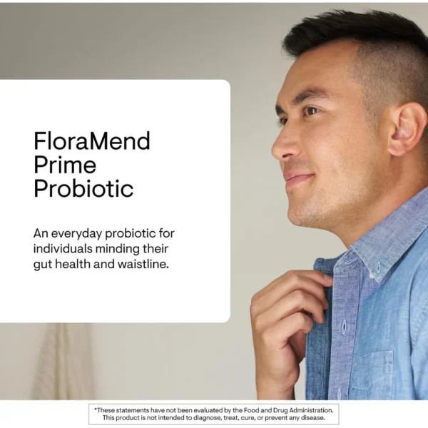 PROBIÓTICO FLORAMEND PRIME THORNE 5 MIL MILLONES UFC 30 CÁPSULAS