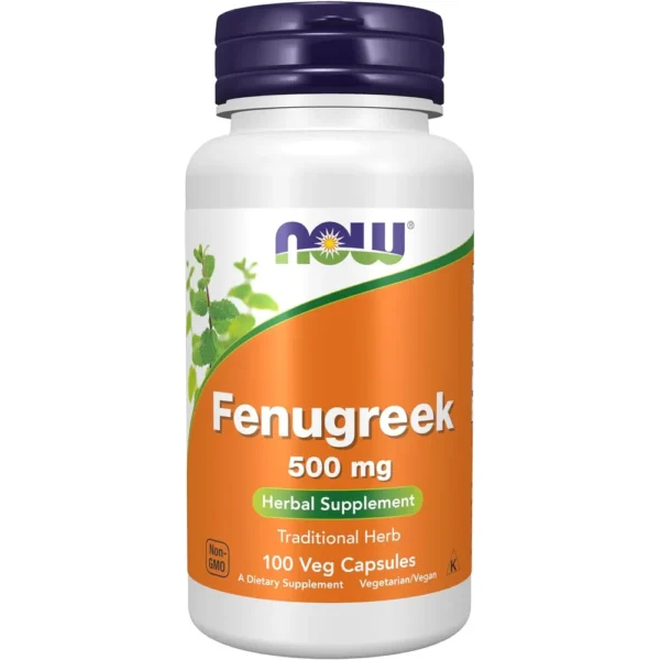 FENOGRECO NOW FOODS 500 MG 100 CÁPSULAS
