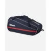 BOLSO WILSON TEAM 2025 AZUL MARINO CAPACIDAD 6 RAQUETAS