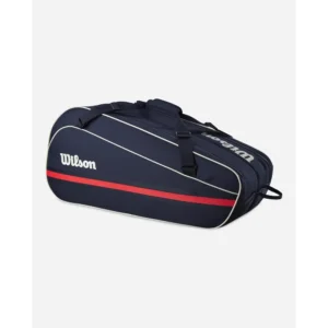 b007avdafy_1.webp BOLSO WILSON TEAM 2025 AZUL MARINO CAPACIDAD 6 RAQUETAS