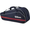 BOLSO WILSON TEAM 2025 AZUL MARINO CAPACIDAD 6 RAQUETAS