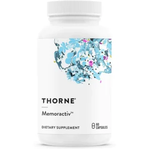 MEMORACTIV THORNE ASHWAGANDHA + CAFEÍNA 60 CÁPSULAS