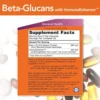 BETA-GLUCANOS NOW FOODS 60 CÁPSULAS | PACK 2