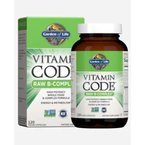 COMPLEJO B GARDEN OF LIFE VITAMIN CODE RAW 120 CÁPSULAS