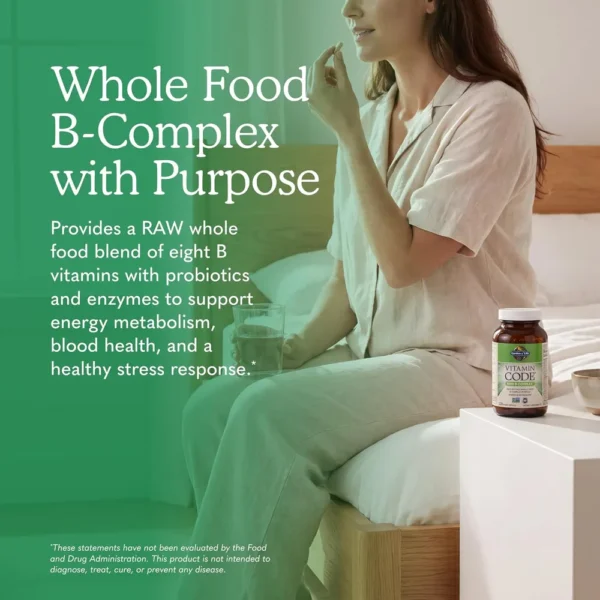 b0098u0sqo_1.webp COMPLEJO B GARDEN OF LIFE VITAMIN CODE RAW 120 CÁPSULAS