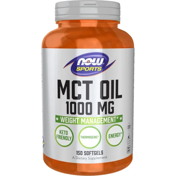 ACEITE MCT NOW SPORTS 1000 MG 150 CÁPSULAS BLANDAS