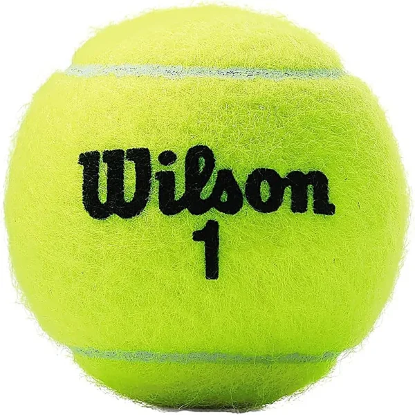 4 PACK PELOTA DE TENNIS WILSON CHAMPIONSHIP AMARILLO 3 UND C/U