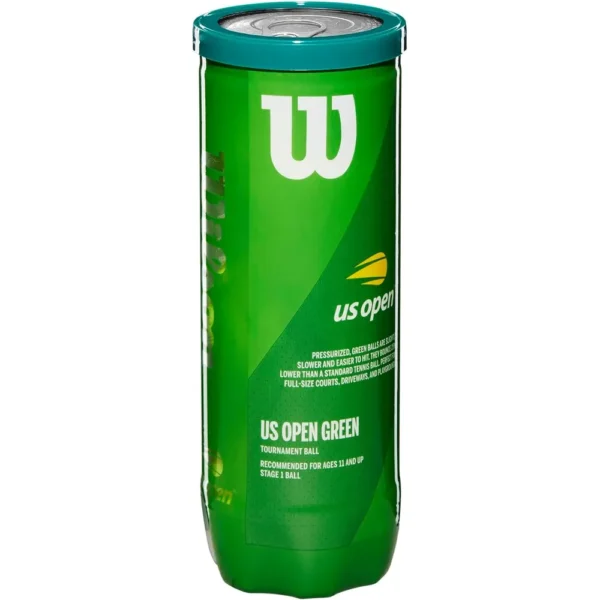 PELOTA DE TENNIS WILSON US OPEN YOUTH VERDE 3 UND