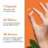 PROBIÓTICO GARDEN OF LIFE RAW ULTIMATE CARE 100 BILLONES 34 CEPAS 30 CÁPSULAS