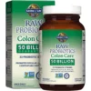PROBIÓTICO GARDEN OF LIFE RAW COLON CARE 50 BILLONES 33 CEPAS 30 CÁPSULAS