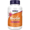 BIOTINA NOW FOODS 10 MG / 10000 MCG 120 CÁPSULAS