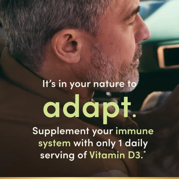 VITAMINA D3 NATURE'S BOUNTY 5000 UI 240 CÁPSULAS BLANDAS