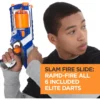 NERF LANZADOR N STRIKE ELITE STRONGARM CON CAÑÓN GIRATORIO