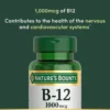 VITAMINA B12 NATURE'S BOUNTY 1000 MCG 200 TABLETAS