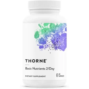 MULTIVITAMÍNICO BASIC NUTRIENTS 2/DAY THORNE 60 CÁPSULAS