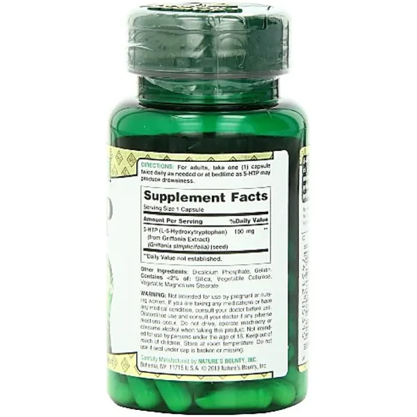b00g4enrn8_2.webp 5-HTP NATURE'S BOUNTY 100 MG 60 CÁPSULAS | PACK 3