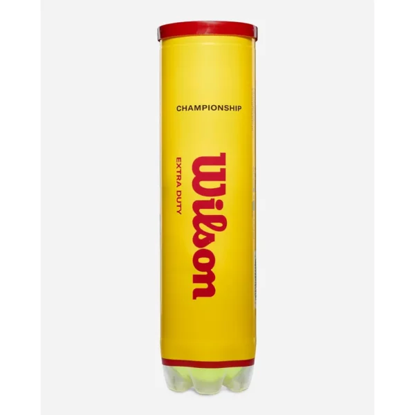 PELOTA DE TENNIS WILSON CHAMPIONSHIP AMARILLO 4 UND