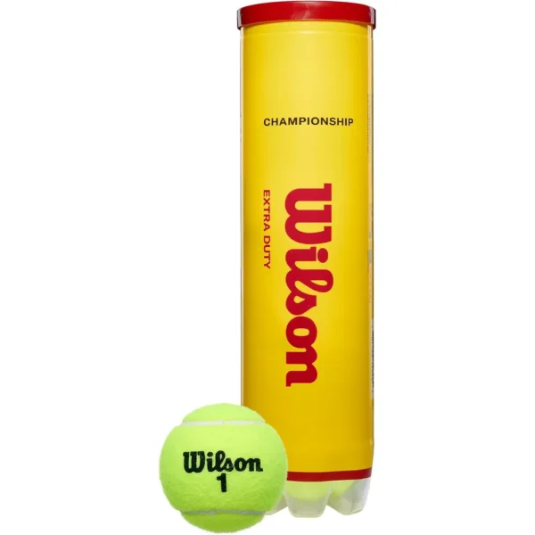 PELOTA DE TENNIS WILSON CHAMPIONSHIP AMARILLO 4 UND