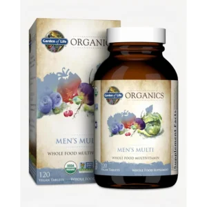 MULTIVITAMÍNICO GARDEN OF LIFE ORGANICS MEN'S MULTI 120 TABLETAS