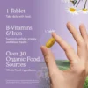MULTIVITAMÍNICO GARDEN OF LIFE ORGANICS WOMEN'S ONCE DAILY 60 TABLETAS